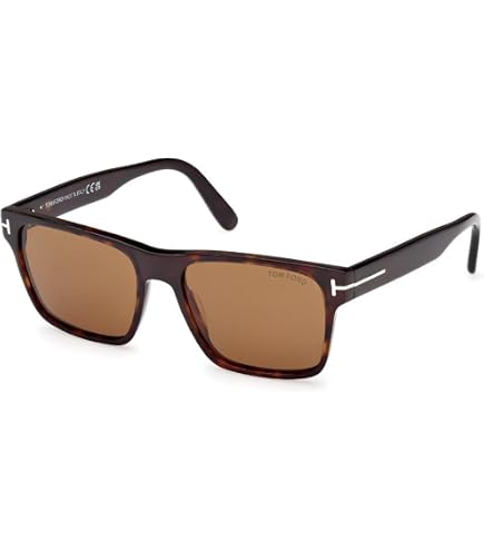 Amazon.com: Tom Ford KEVYN FT 1099 Dark Havana/Brown 52/19/145 men